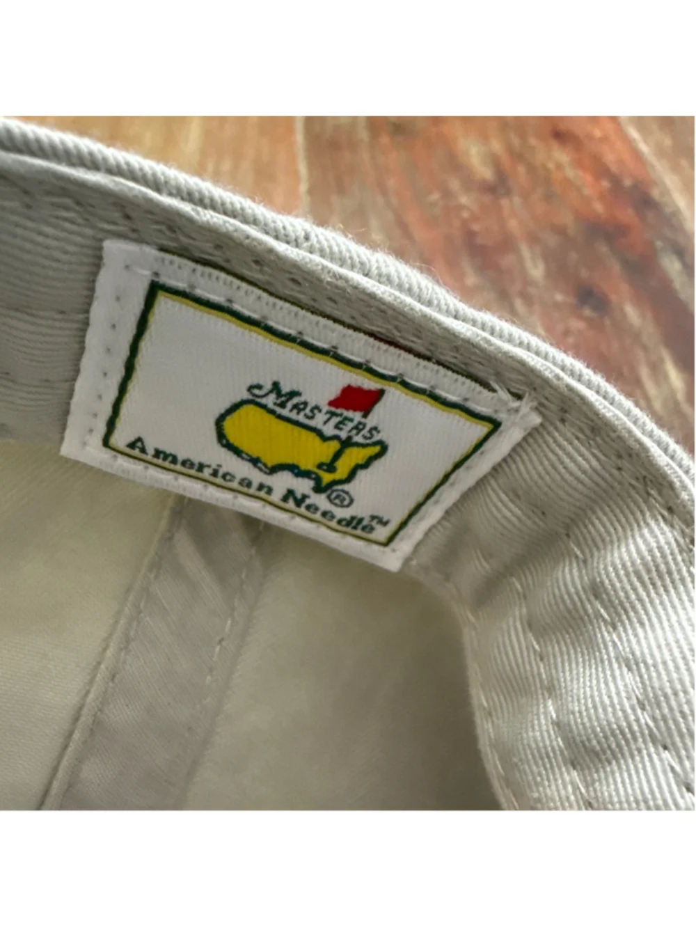 Masters Tournament NWT Golf Hat Cap Stone Beige Augusta National Adjustable OS